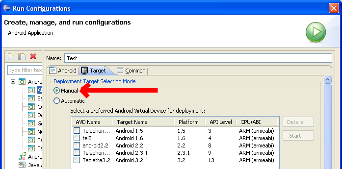 run configurations eclipse